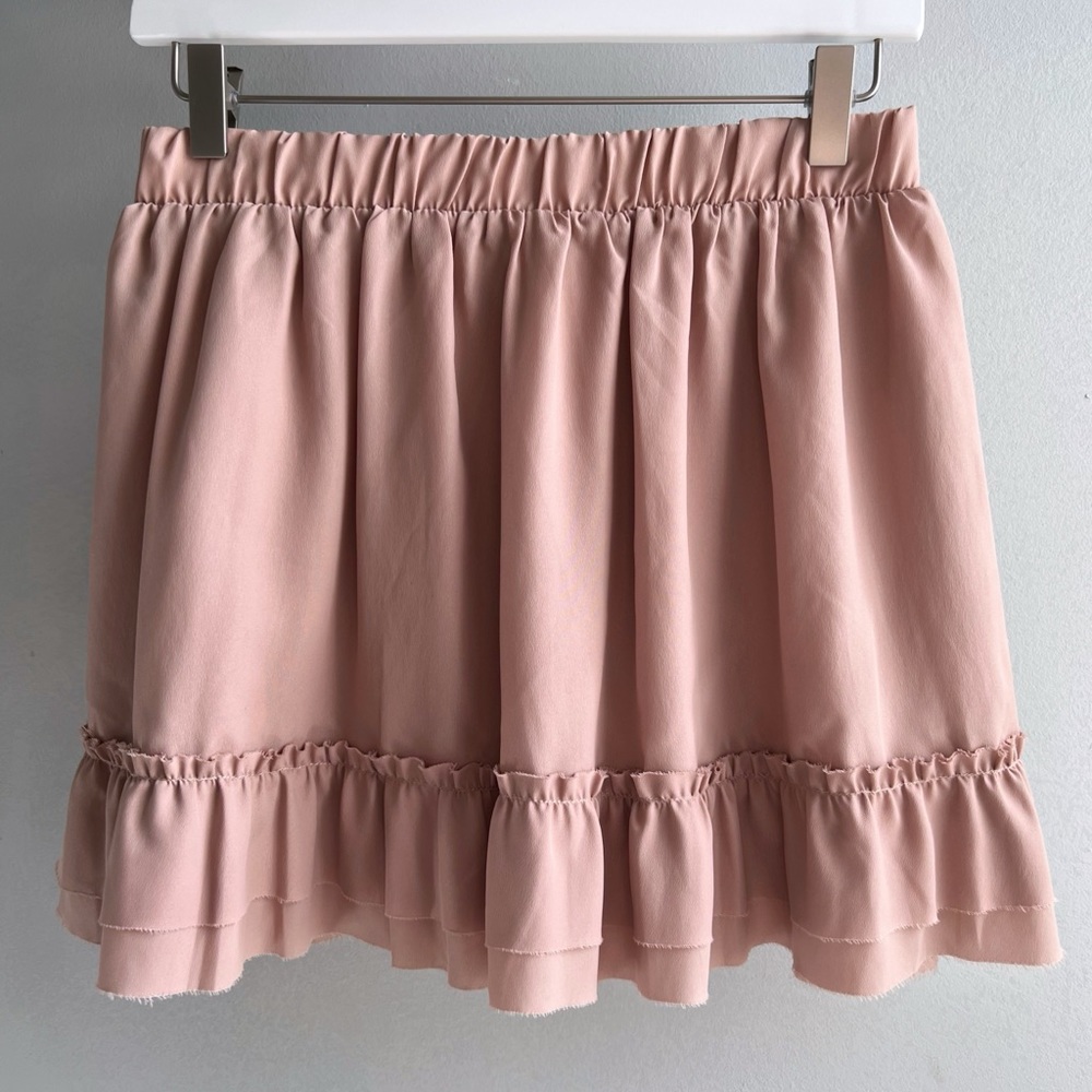Dusty Pink Mini Skirt